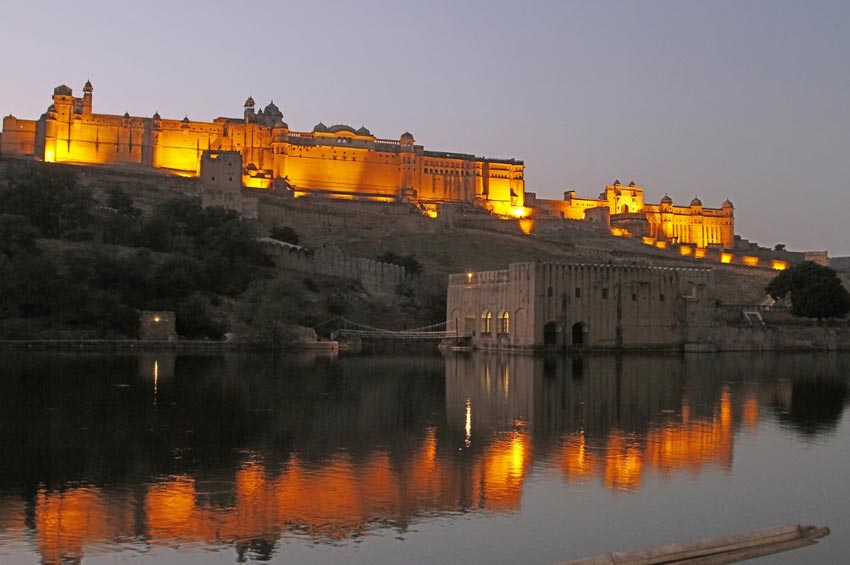 Amber Fort Night View Jaipur