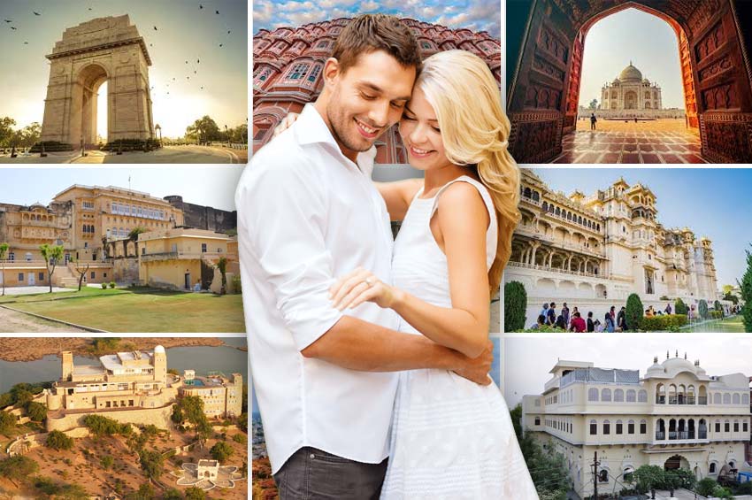 15 Nights 16 Days Rajasthan with Taj Honeymoon Tour