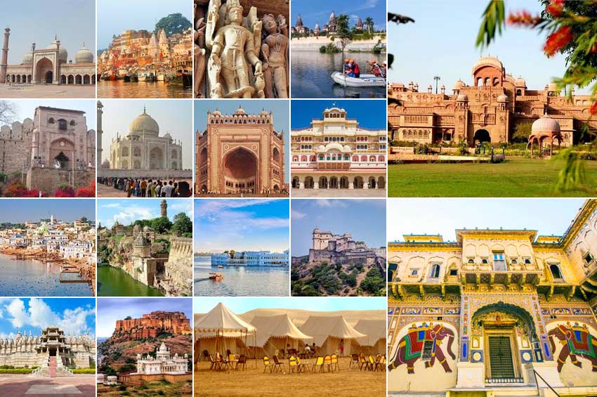  Rajasthan with Taj Mahal and Ganges Tour 